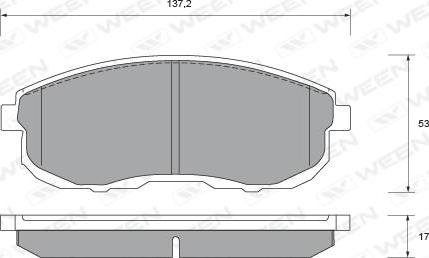 BOSCH 986461139 - Bremžu uzliku kompl., Disku bremzes ps1.lv