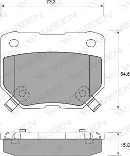 TRW Engine Component GDB1007 - Bremžu uzliku kompl., Disku bremzes ps1.lv