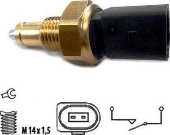 WE PARTS 461640007 - Slēdzis, Atpakaļgaitas signāla lukturis ps1.lv