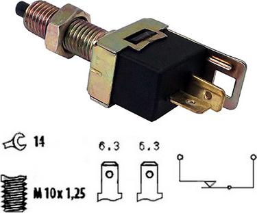 WE PARTS 411630004 - Bremžu signāla slēdzis ps1.lv