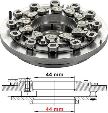 WE PARTS 431380102 - Remkomplekts, Kompresors ps1.lv