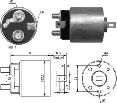 WE PARTS 471480092 - Ievilcējrelejs, Starteris ps1.lv