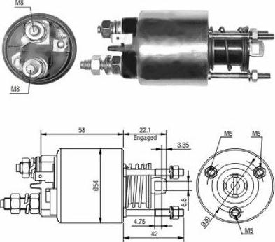 WE PARTS 471480047 - Ievilcējrelejs, Starteris ps1.lv