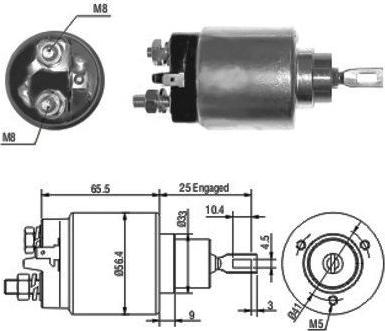 WE PARTS 471480074 - Ievilcējrelejs, Starteris ps1.lv