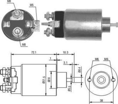 WE PARTS 471480141 - Ievilcējrelejs, Starteris ps1.lv