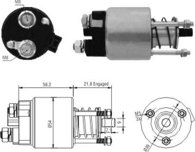 WE PARTS 471480102 - Ievilcējrelejs, Starteris ps1.lv