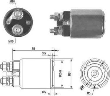 WE PARTS 471480120 - Ievilcējrelejs, Starteris ps1.lv