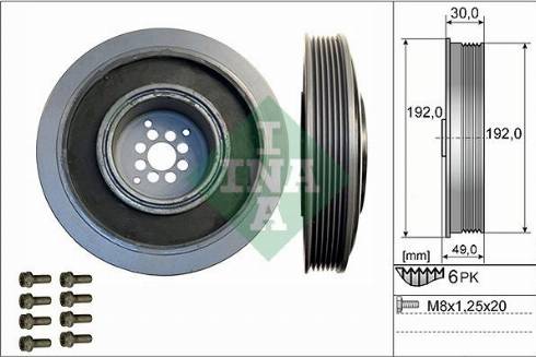 Wilmink Group WG1903374 - Piedziņas skriemelis, Kloķvārpsta ps1.lv