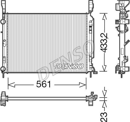 Wilmink Group WG1919409 - Radiators, Motora dzesēšanas sistēma ps1.lv