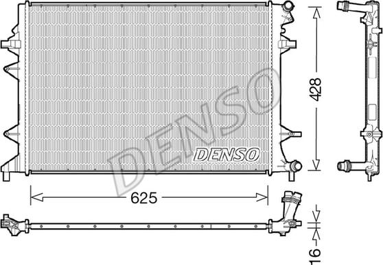 Wilmink Group WG1919516 - Radiators, Motora dzesēšanas sistēma ps1.lv