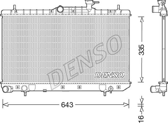 Wilmink Group WG1919630 - Radiators, Motora dzesēšanas sistēma ps1.lv