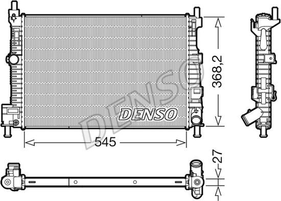 Wilmink Group WG1919679 - Radiators, Motora dzesēšanas sistēma ps1.lv