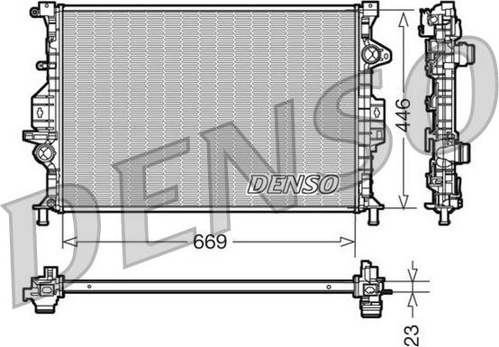 Wilmink Group WG1919090 - Radiators, Motora dzesēšanas sistēma ps1.lv