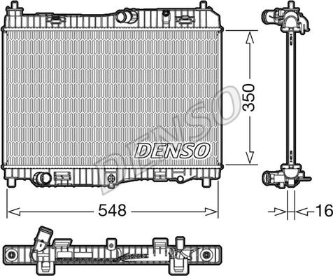 Wilmink Group WG1919041 - Radiators, Motora dzesēšanas sistēma ps1.lv