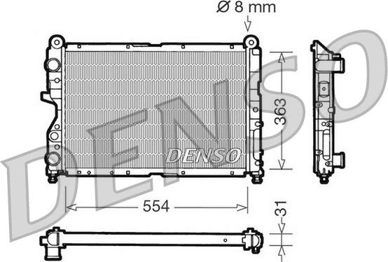 Wilmink Group WG1919014 - Radiators, Motora dzesēšanas sistēma ps1.lv