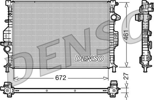 Wilmink Group WG1919083 - Radiators, Motora dzesēšanas sistēma ps1.lv