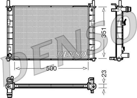 Wilmink Group WG1919074 - Radiators, Motora dzesēšanas sistēma ps1.lv