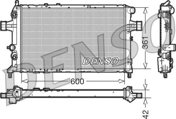 Wilmink Group WG1919263 - Radiators, Motora dzesēšanas sistēma ps1.lv