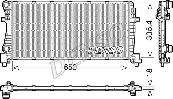 Wilmink Group WG1918820 - Radiators, Motora dzesēšanas sistēma ps1.lv