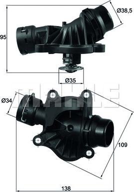 Wilmink Group WG1426504 - Termostats, Dzesēšanas šķidrums ps1.lv