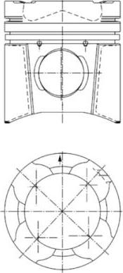 Wilmink Group WG1023366 - Remkomplekts, Virzulis / Cilindra čaula ps1.lv