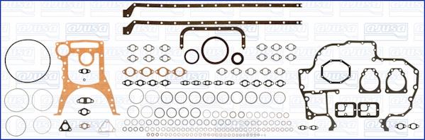 Wilmink Group WG1168833 - Blīvju komplekts, Motora bloks ps1.lv