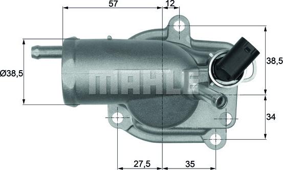 Wilmink Group WG1104025 - Termostats, Dzesēšanas šķidrums ps1.lv