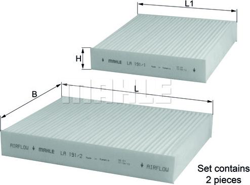 Wilmink Group WG1104795 - Filtrs, Salona telpas gaiss ps1.lv