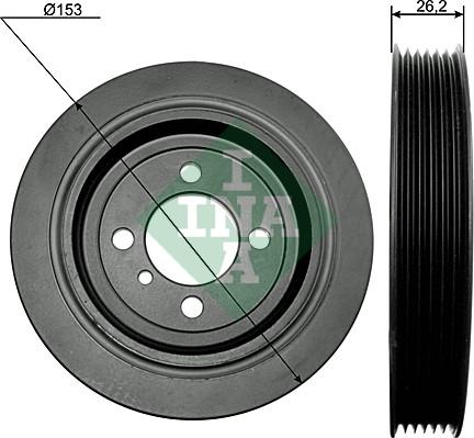 Wilmink Group WG1254408 - Piedziņas skriemelis, Kloķvārpsta ps1.lv