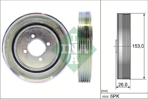 Wilmink Group WG1254368 - Piedziņas skriemelis, Kloķvārpsta ps1.lv