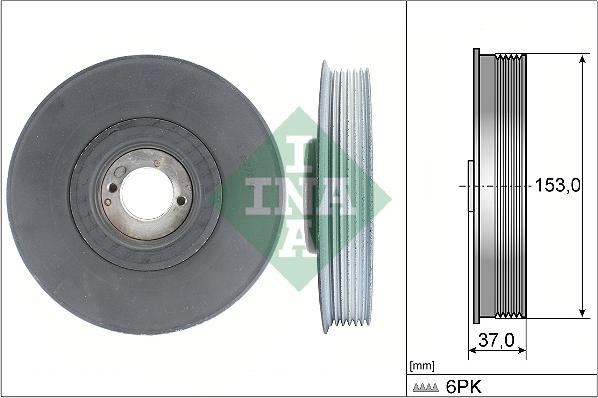 Wilmink Group WG1254367 - Piedziņas skriemelis, Kloķvārpsta ps1.lv