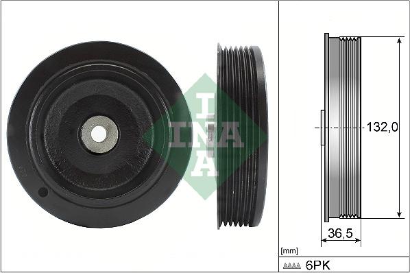 Wilmink Group WG1254335 - Piedziņas skriemelis, Kloķvārpsta ps1.lv