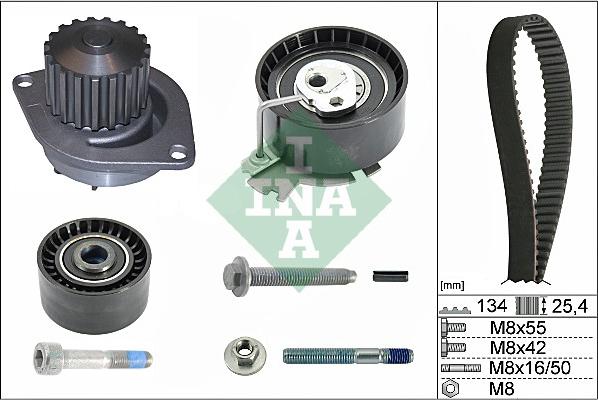 Wilmink Group WG1251697 - Ūdenssūknis + Zobsiksnas komplekts ps1.lv