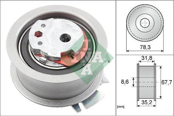 Wilmink Group WG1252455 - Spriegotājrullītis, Gāzu sadales mehānisma piedziņas siksna ps1.lv