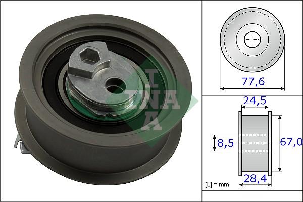 Wilmink Group WG1252648 - Spriegotājrullītis, Gāzu sadales mehānisma piedziņas siksna ps1.lv