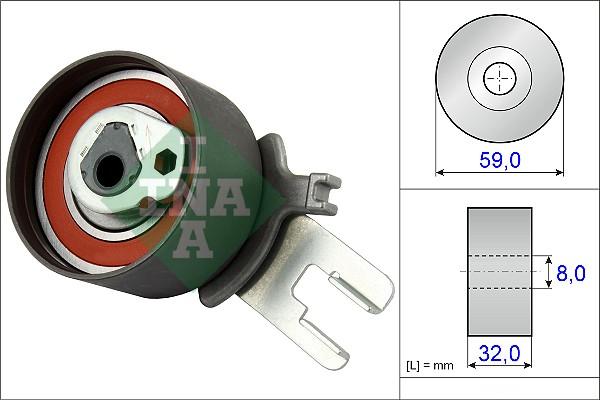 Wilmink Group WG1252655 - Spriegotājrullītis, Gāzu sadales mehānisma piedziņas siksna ps1.lv