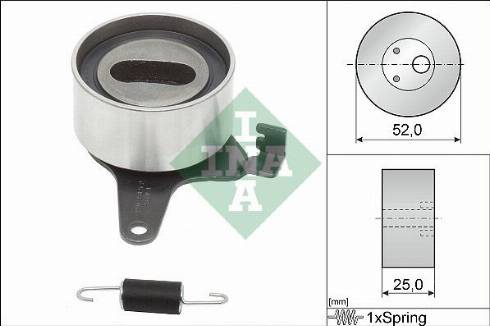 Wilmink Group WG1252128 - Spriegotājrullītis, Gāzu sadales mehānisma piedziņas siksna ps1.lv