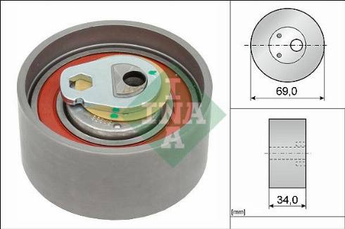 Wilmink Group WG1252380 - Spriegotājrullītis, Gāzu sadales mehānisma piedziņas siksna ps1.lv