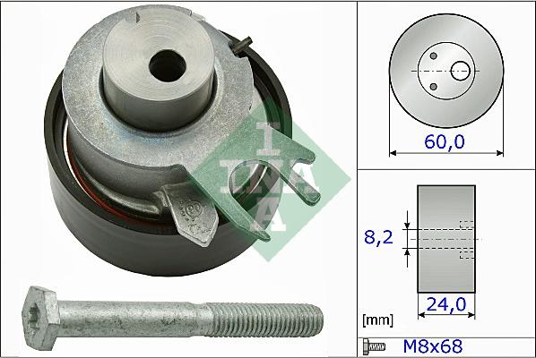 Wilmink Group WG1252280 - Spriegotājrullītis, Gāzu sadales mehānisma piedziņas siksna ps1.lv