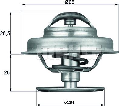 Wilmink Group WG1264893 - Termostats, Dzesēšanas šķidrums ps1.lv