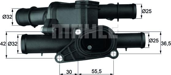 Wilmink Group WG1261866 - Termostats, Dzesēšanas šķidrums ps1.lv