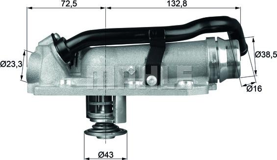 Wilmink Group WG1262798 - Termostats, Dzesēšanas šķidrums ps1.lv