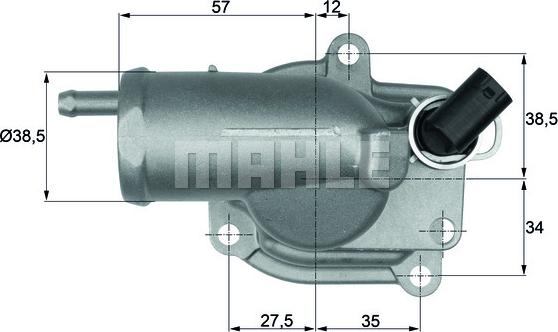 Wilmink Group WG1262789 - Termostats, Dzesēšanas šķidrums ps1.lv