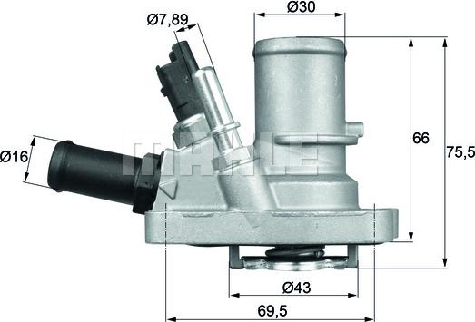 Wilmink Group WG1217591 - Termostats, Dzesēšanas šķidrums ps1.lv