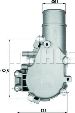 Wilmink Group WG1217584 - Termostats, Dzesēšanas šķidrums ps1.lv