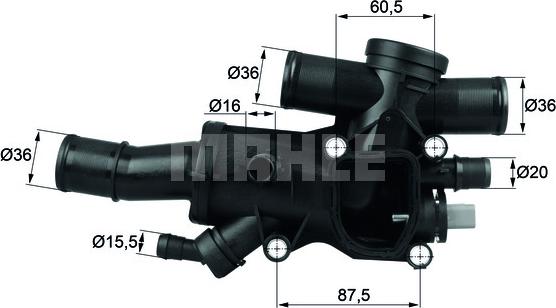 Wilmink Group WG1217535 - Termostats, Dzesēšanas šķidrums ps1.lv