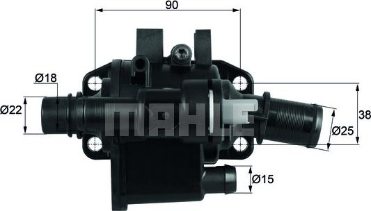 Wilmink Group WG1217533 - Termostats, Dzesēšanas šķidrums ps1.lv