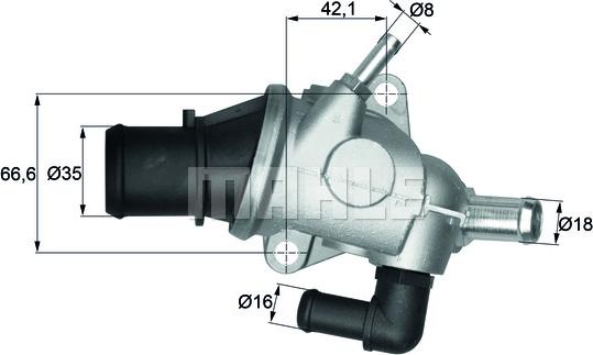 Wilmink Group WG1217575 - Termostats, Dzesēšanas šķidrums ps1.lv