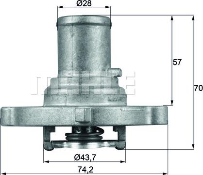 Wilmink Group WG1217572 - Termostats, Dzesēšanas šķidrums ps1.lv