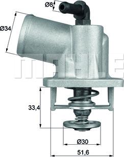 Wilmink Group WG1217694 - Termostats, Dzesēšanas šķidrums ps1.lv